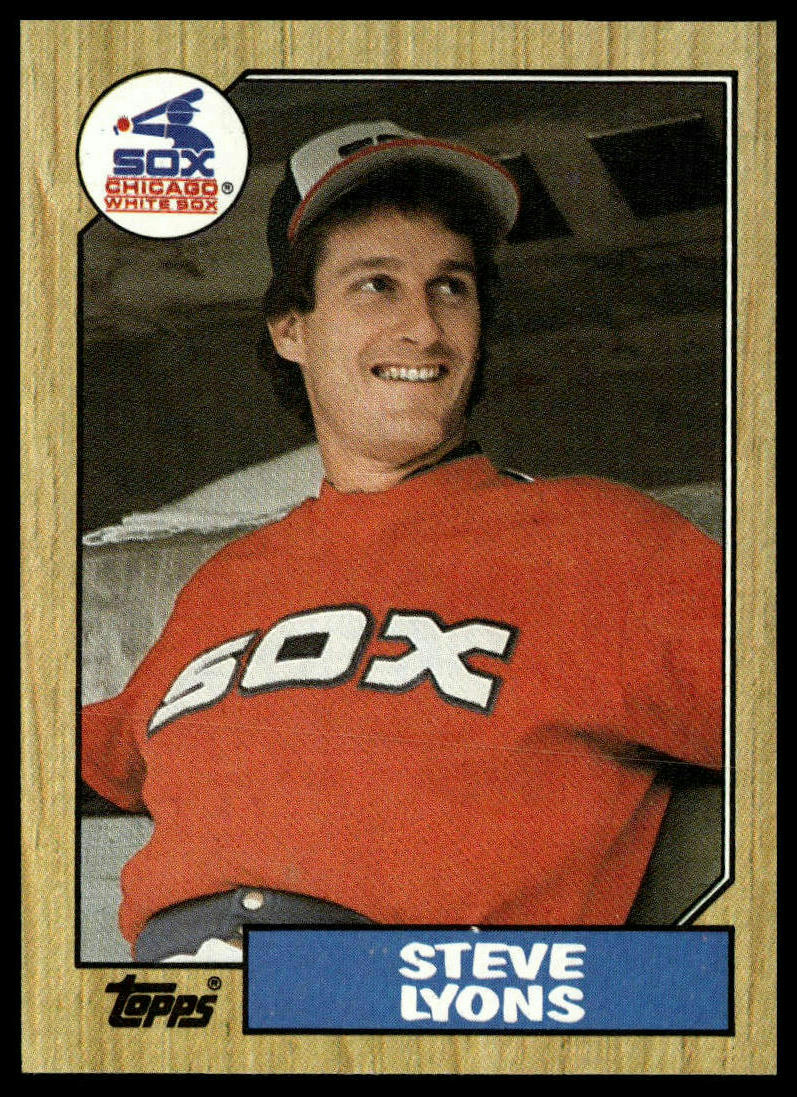1987 Topps #511 Steve Lyons