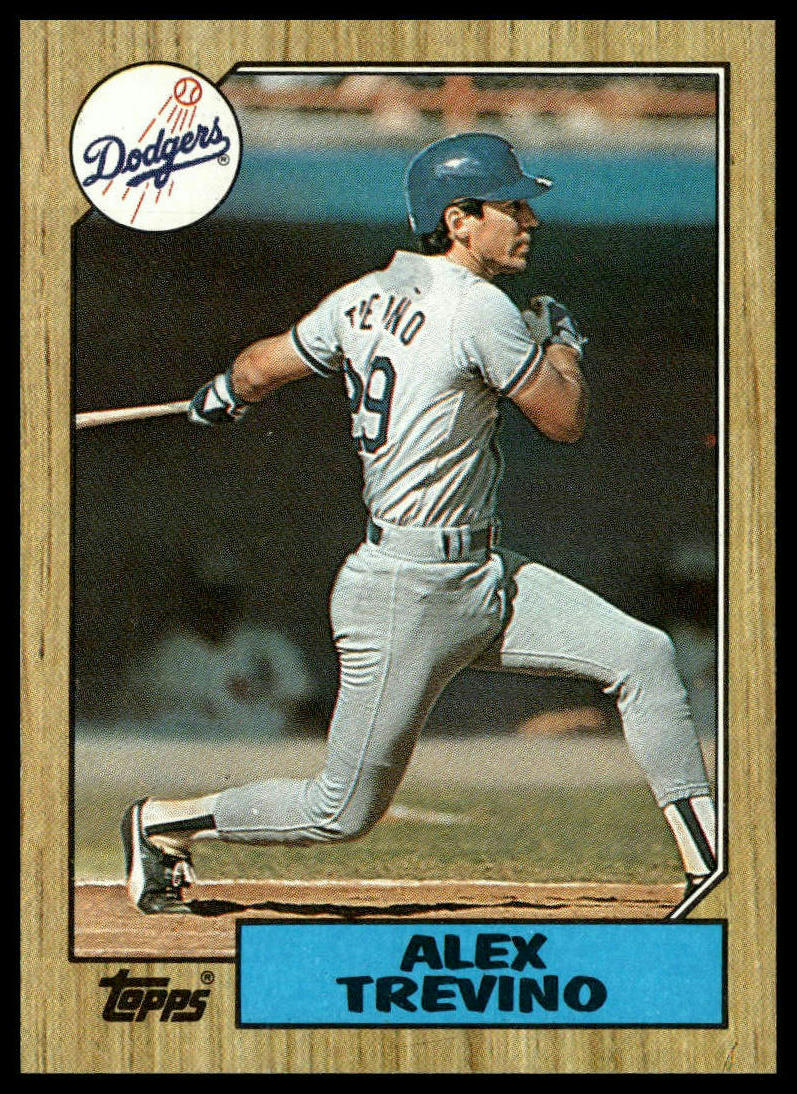 1987 Topps #173 Alex Trevino