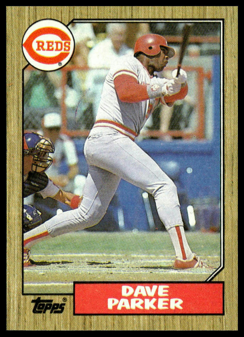 1987 Topps #691 Dave Parker