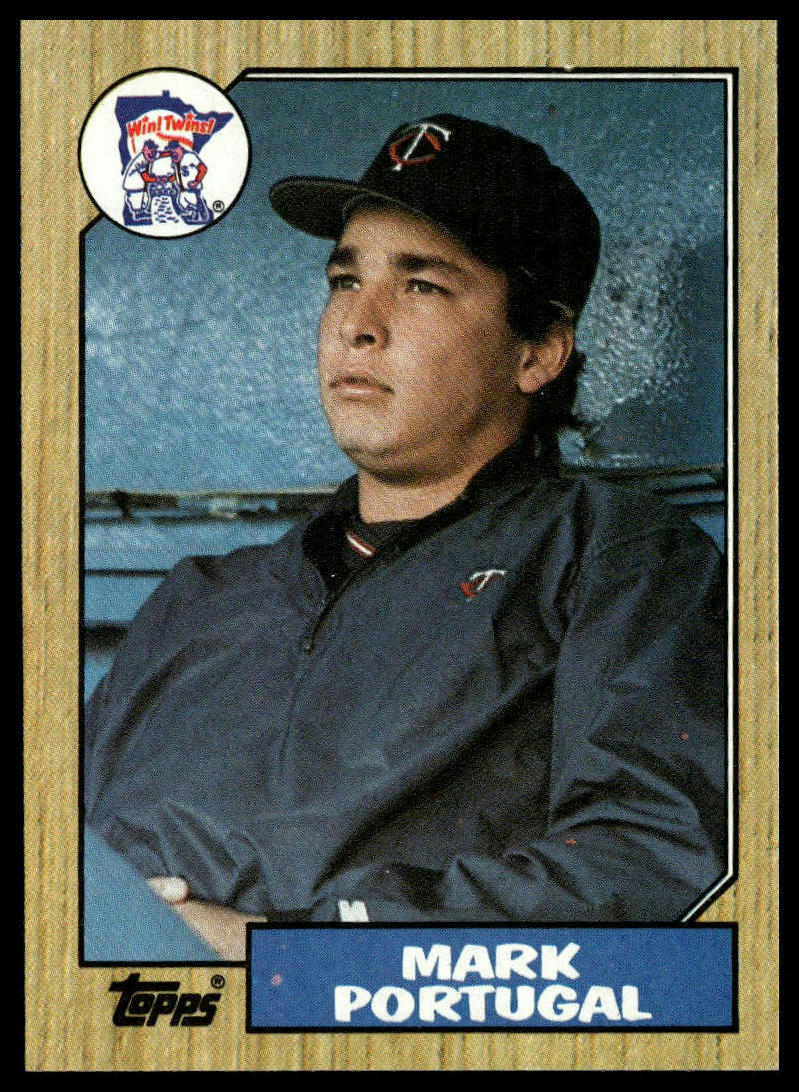 1987 Topps #419 Mark Portugal