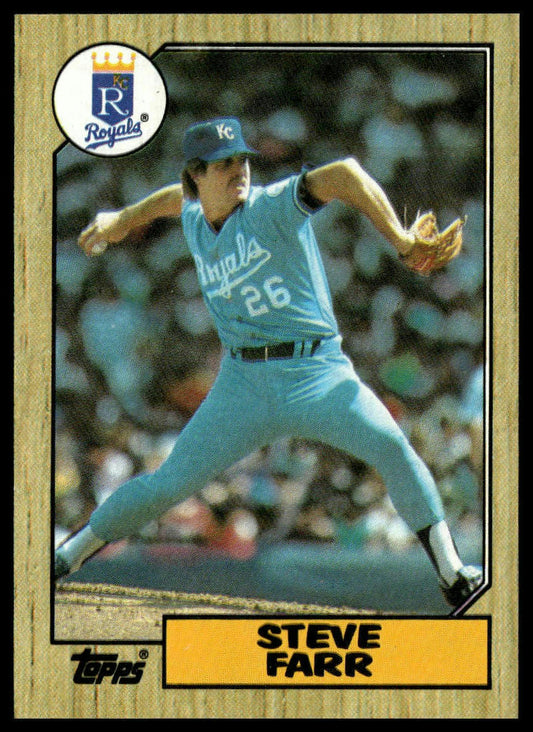 1987 Topps #473 Steve Farr