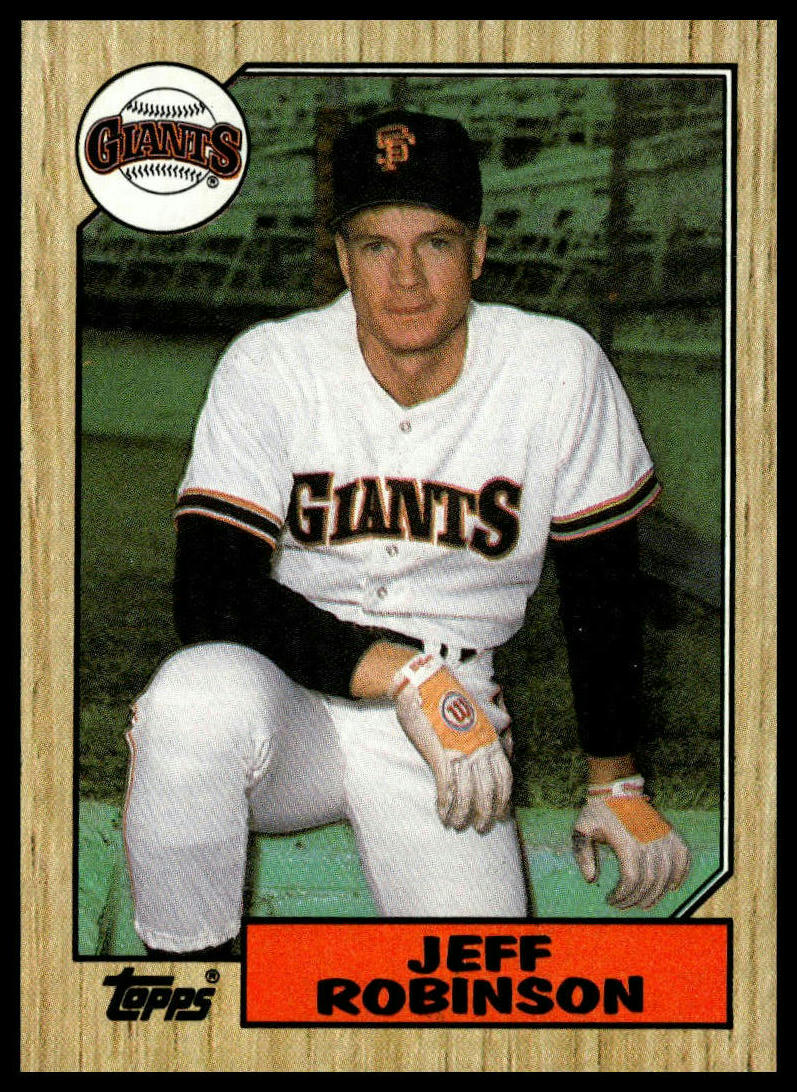 1987 Topps #389 Jeff Robinson