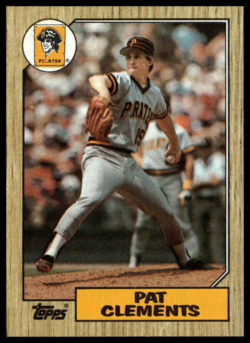 1987 Topps #16 Pat Clements
