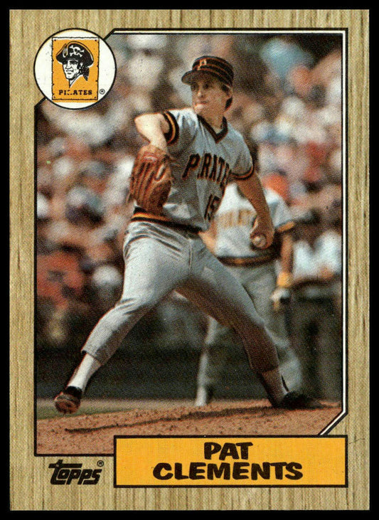 1987 Topps #16 Pat Clements