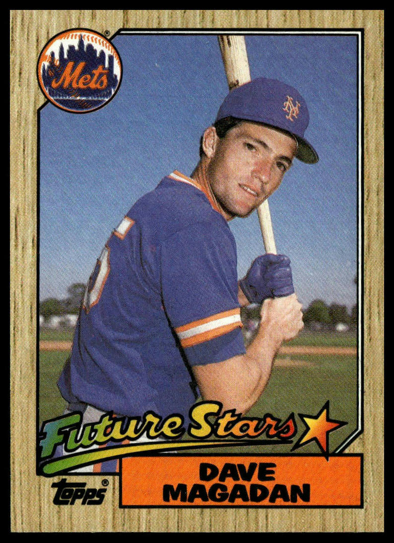 1987 Topps #512 Dave Magadan
