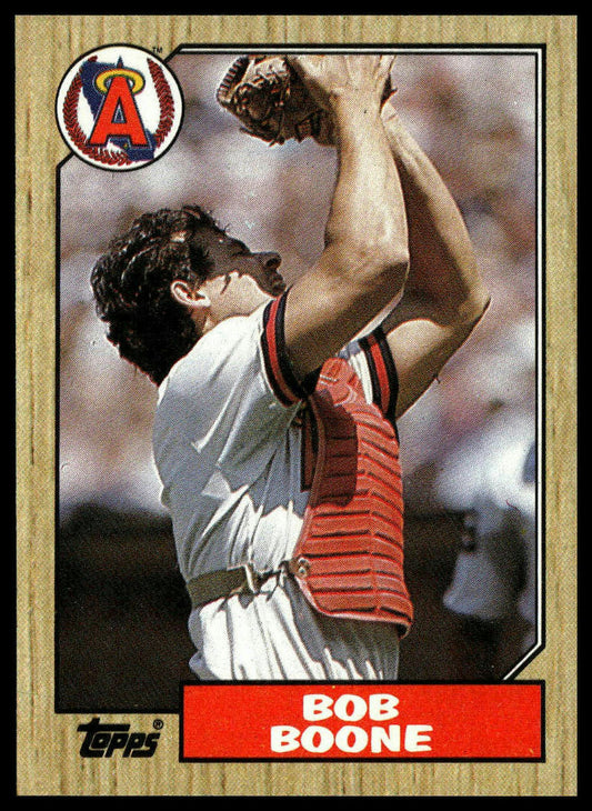 1987 Topps #166 Bob Boone