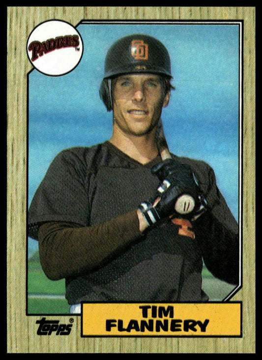 1987 Topps #763 Tim Flannery