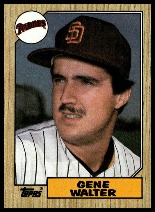 1987 Topps #248 Gene Walter