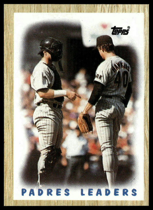 1987 Topps #81 Padres Leaders