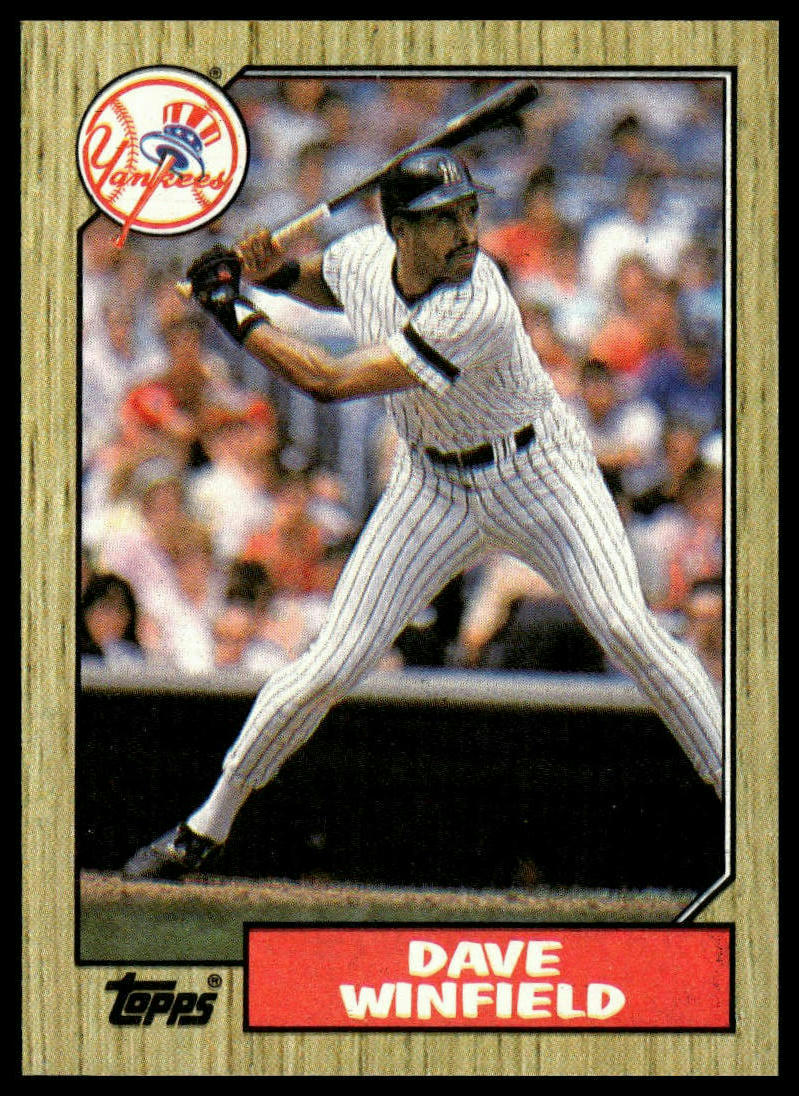1987 Topps #770 Dave Winfield