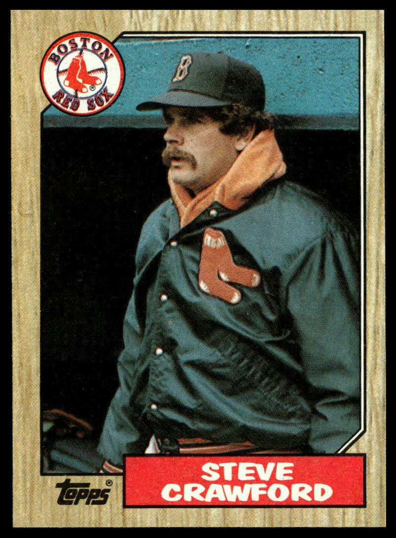 1987 Topps #589 Steve Crawford