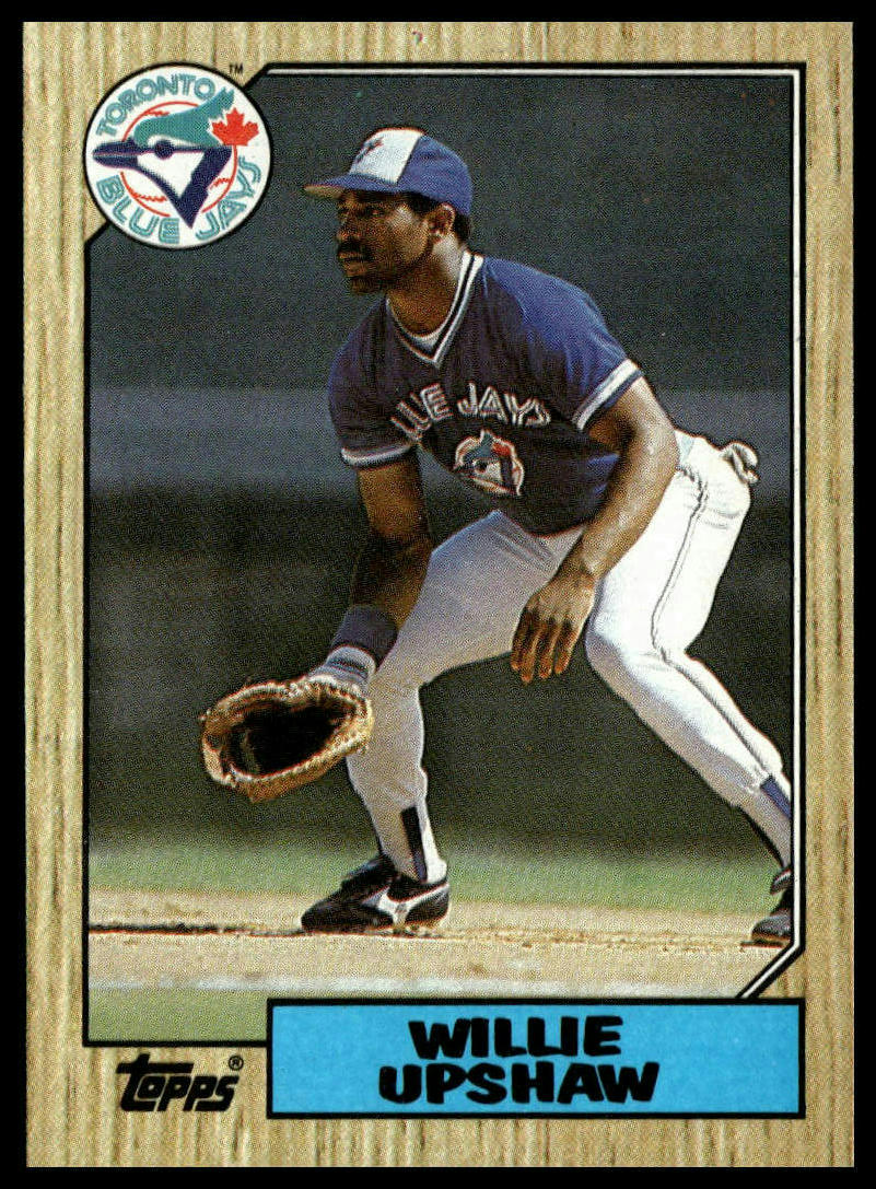 1987 Topps #245 Willie Upshaw