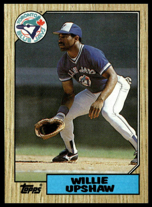 1987 Topps #245 Willie Upshaw