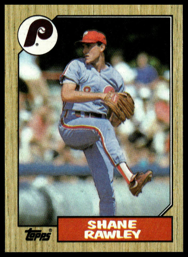 1987 Topps #771 Shane Rawley