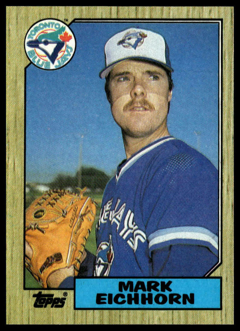1987 Topps #371 Mark Eichhorn