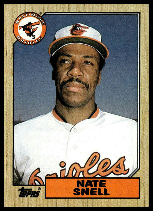1987 Topps #86 Nate Snell
