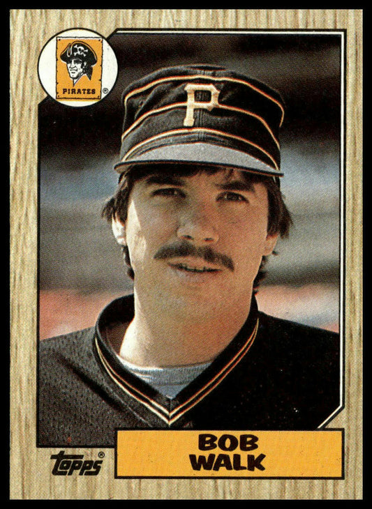 1987 Topps #628 Bob Walk