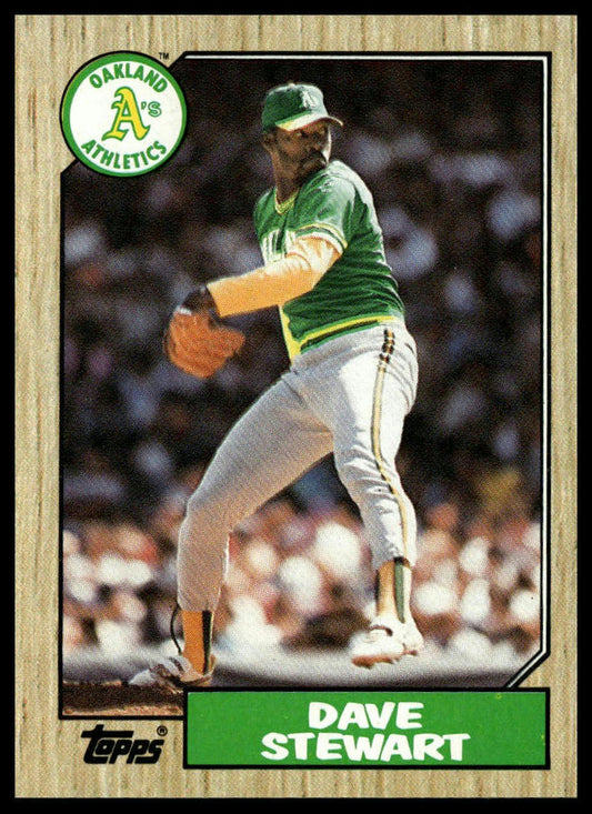 1987 Topps #14 Dave Stewart
