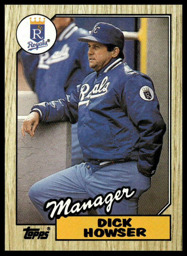 1987 Topps #18 Dick Howser