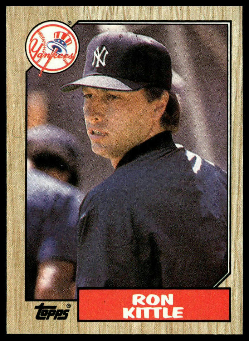 1987 Topps #584 Ron Kittle