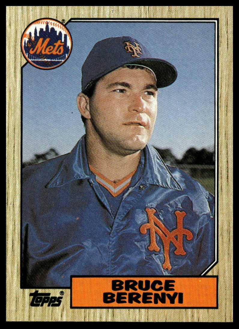 1987 Topps #582 Bruce Berenyi