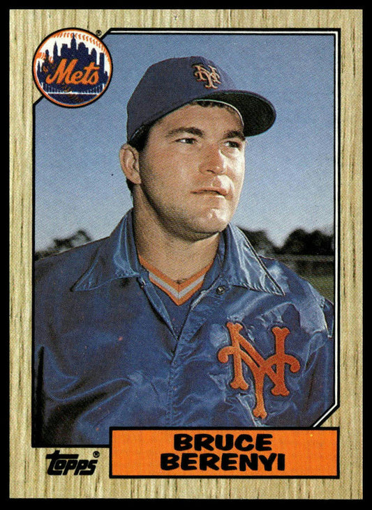 1987 Topps #582 Bruce Berenyi
