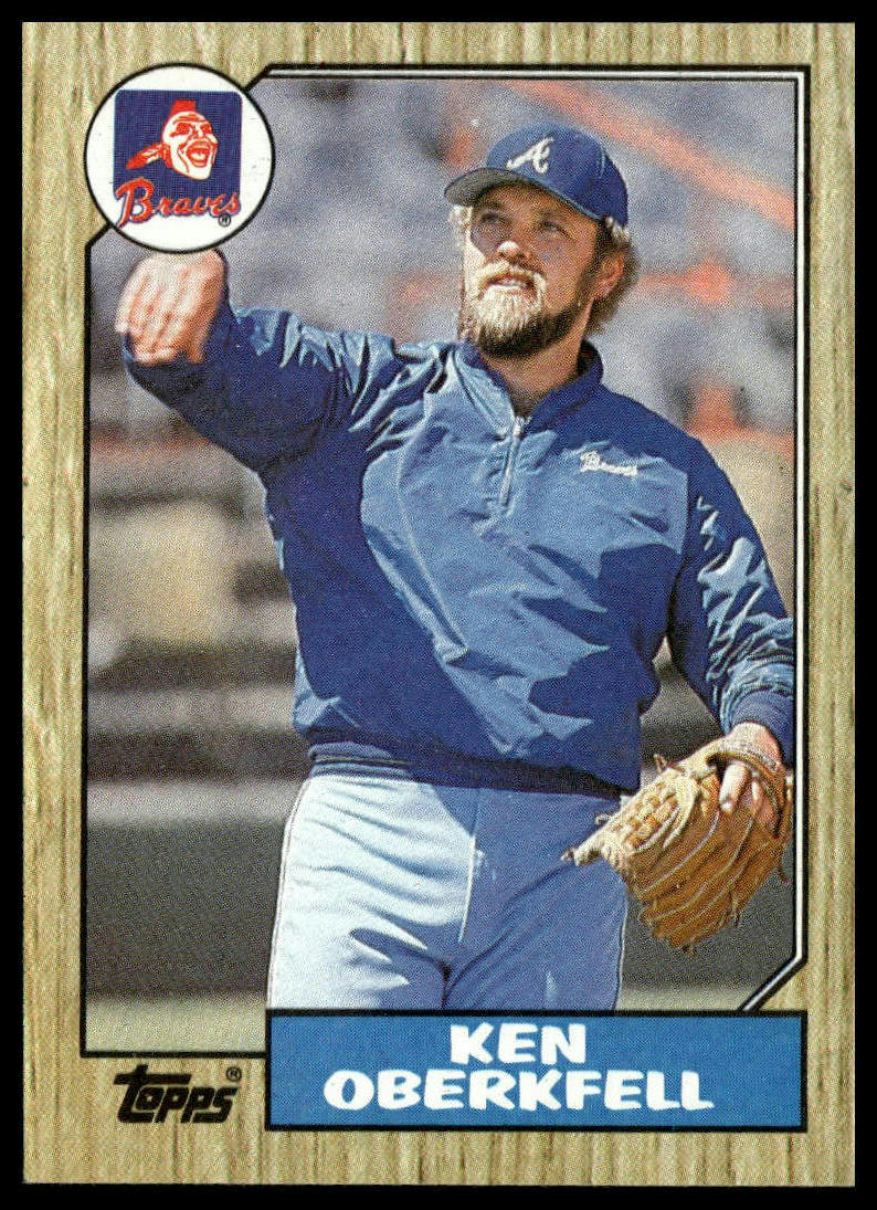 1987 Topps #627 Ken Oberkfell
