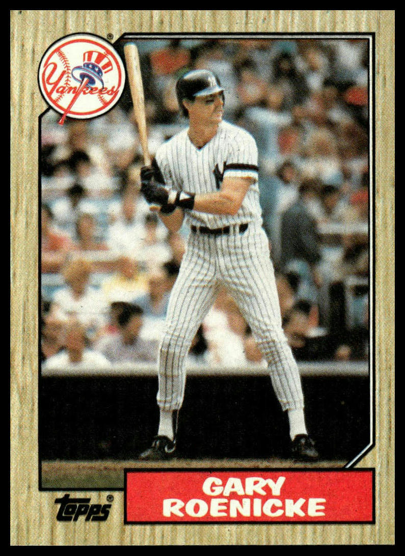1987 Topps #683 Gary Roenicke