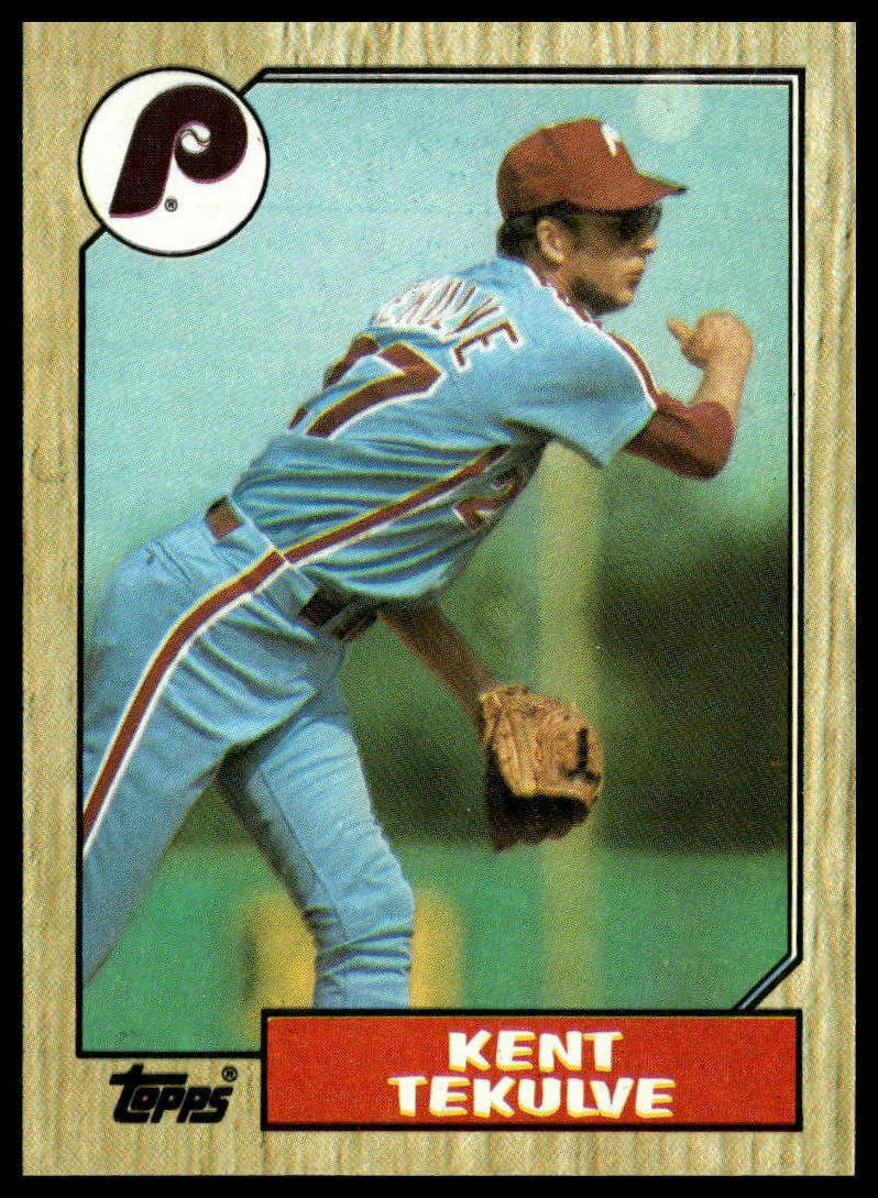 1987 Topps #684 Kent Tekulve