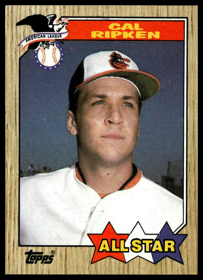 1987 Topps #609 Cal Ripken