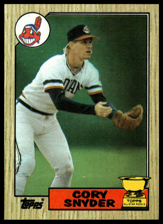1987 Topps #192 Cory Snyder
