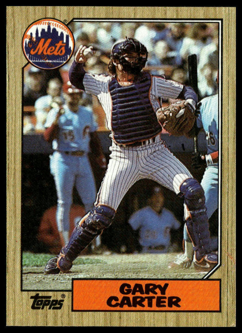 1987 Topps #20 Gary Carter