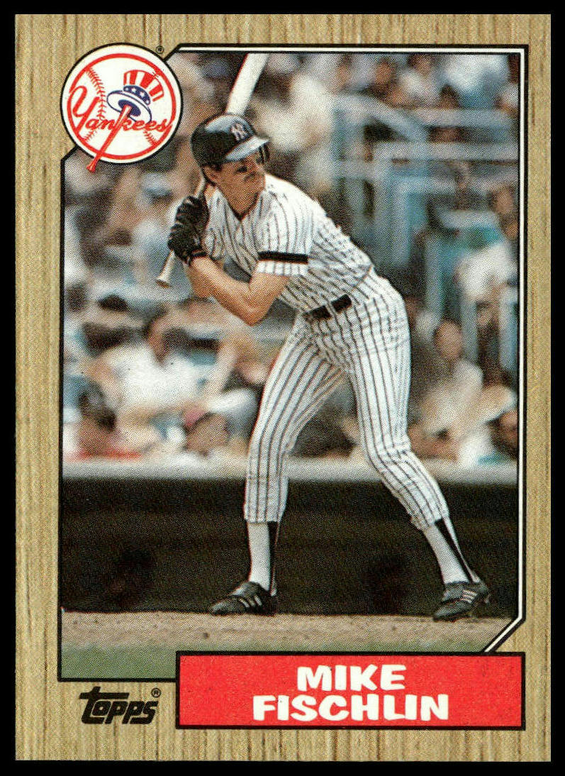 1987 Topps #434 Mike Fischlin