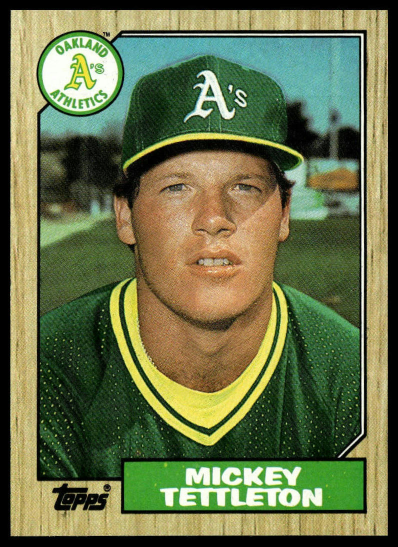 1987 Topps #649 Mickey Tettleton