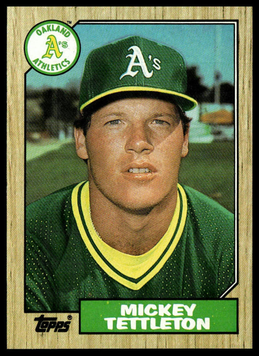 1987 Topps #649 Mickey Tettleton