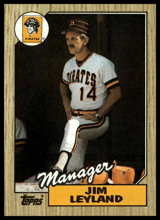 1987 Topps #93 Jim Leyland