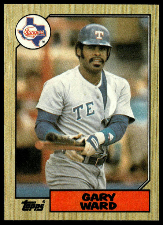 1987 Topps #762 Gary Ward