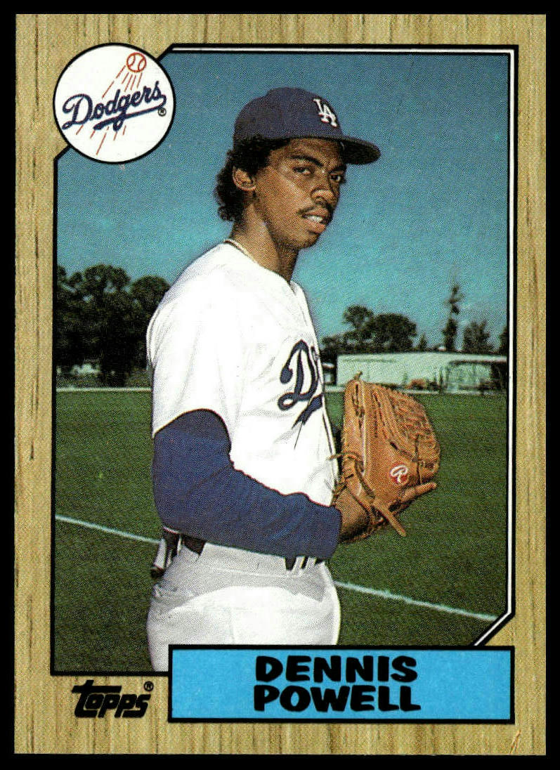 1987 Topps #47 Dennis Powell