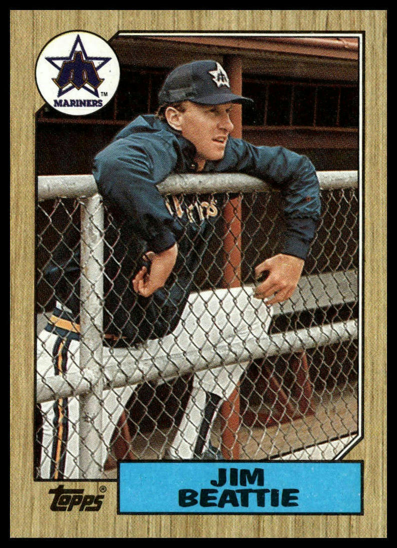 1987 Topps #117 Jim Beattie
