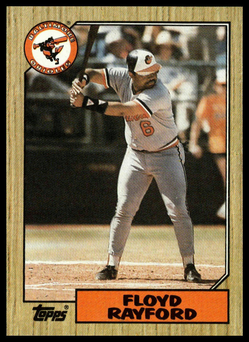 1987 Topps #426 Floyd Rayford