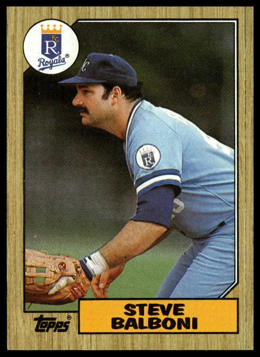1987 Topps #240 Steve Balboni