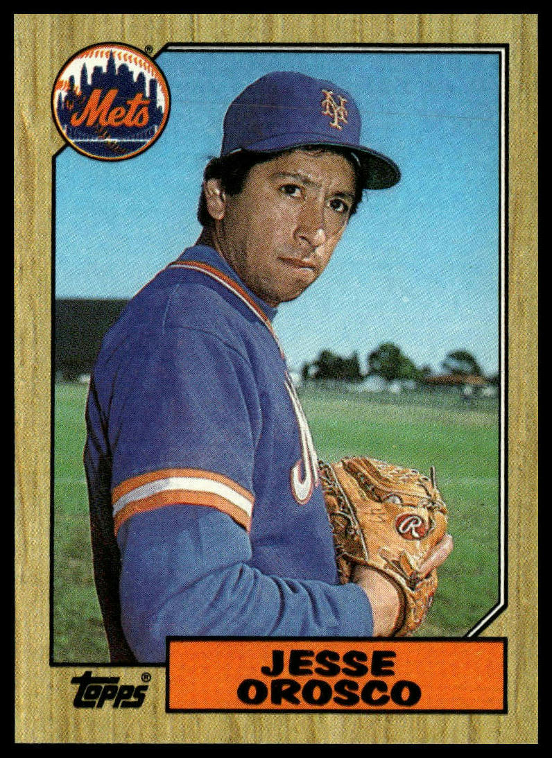 1987 Topps #704 Jesse Orosco