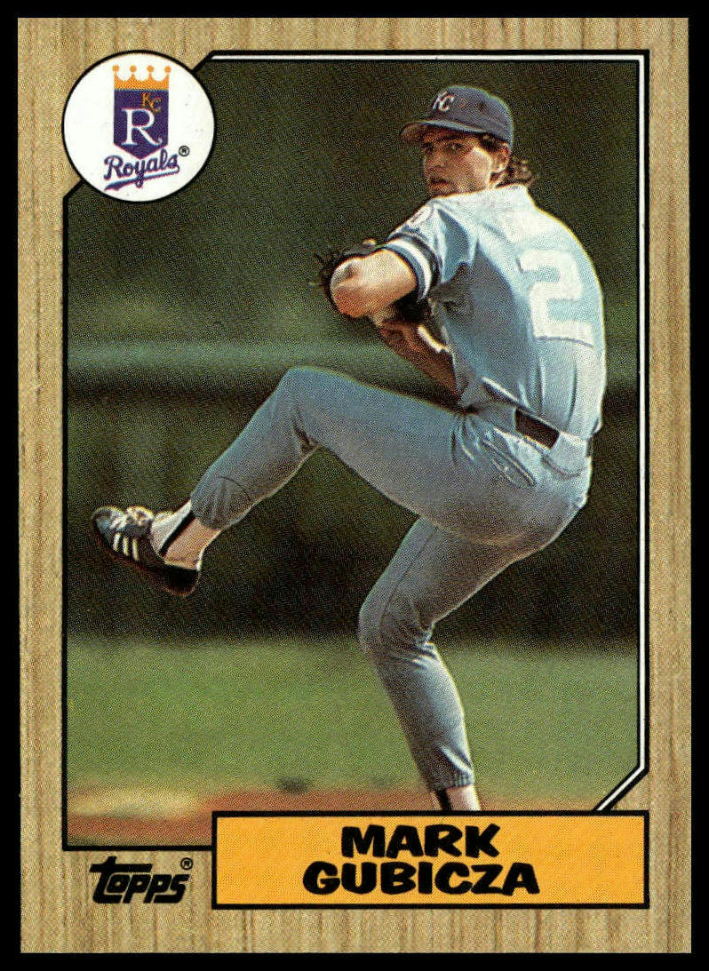 1987 Topps #326 Mark Gubicza
