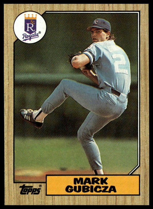 1987 Topps #326 Mark Gubicza