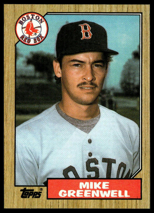 1987 Topps #259 Mike Greenwell