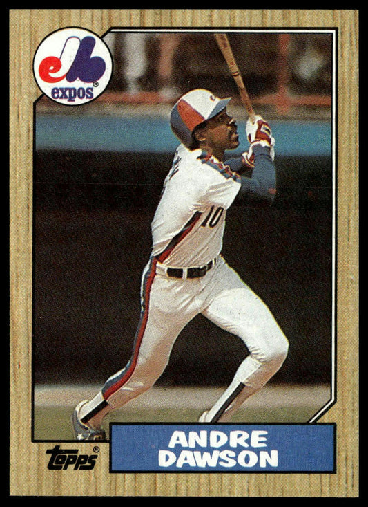 1987 Topps #345 Andre Dawson