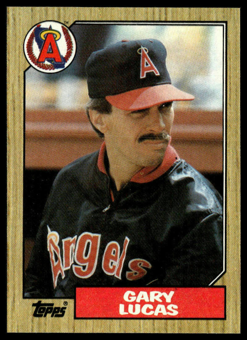1987 Topps #696 Gary Lucas