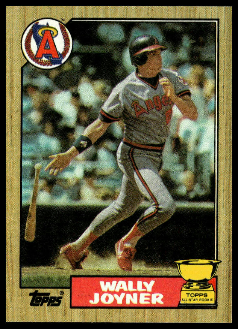 1987 Topps #80 Wally Joyner