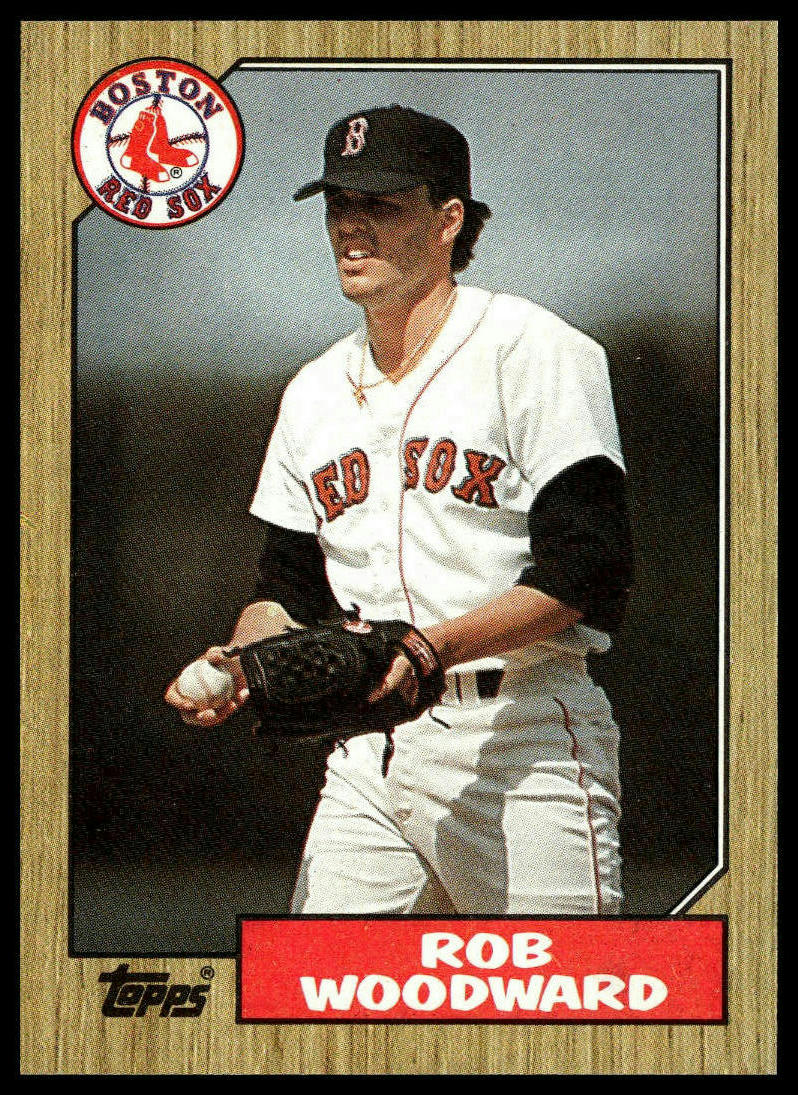 1987 Topps #632 Rob Woodward
