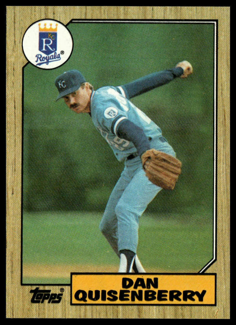 1987 Topps #714 Dan Quisenberry